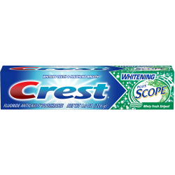 Crest Extra White Plus Scope