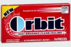 Orbit Strawberry Mint (USA) 