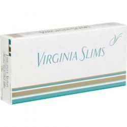 VIRGINIA SLIMS 120'S MENTHOL GOLD PACK BOX (USA)