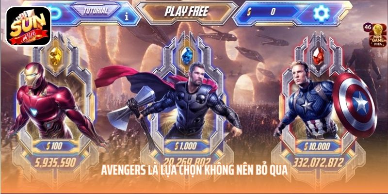 Avengers là lựa chọn không nên bỏ qua